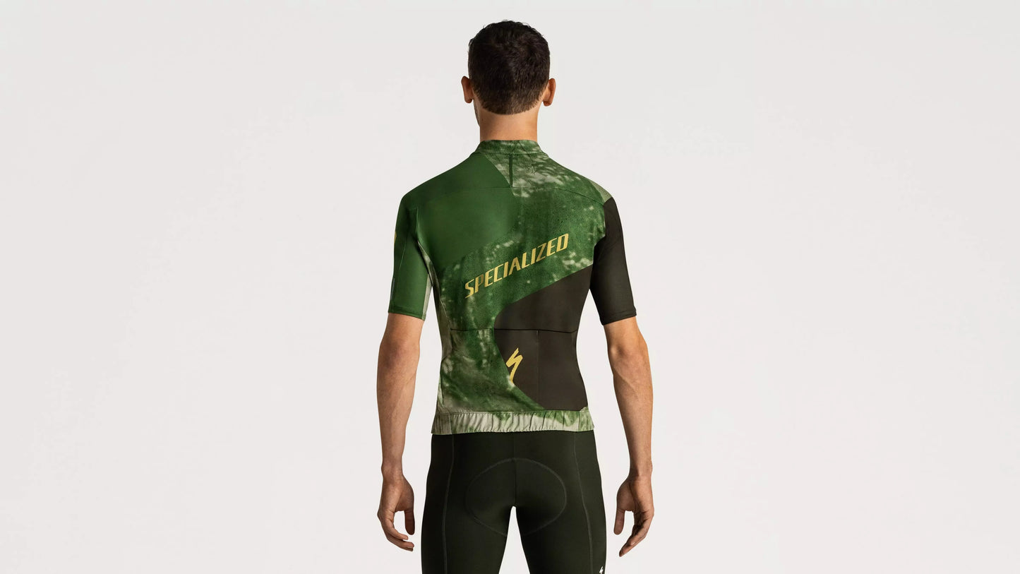 Specialized Men's Specialized Foundation Short Sleeve Graphic Jersey - Green - Bicycle Warehouse