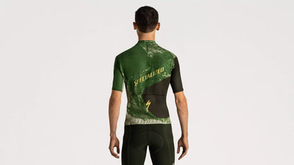 Specialized Men's Specialized Foundation Short Sleeve Graphic Jersey - Green - Bicycle Warehouse