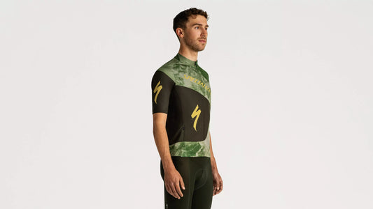 Specialized Men's Specialized Foundation Short Sleeve Graphic Jersey - Green - Bicycle Warehouse