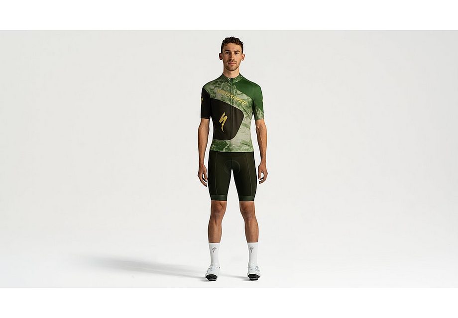 Specialized Sbc Foundation Graphic Jersey Ss Men Cypress/Olive Green Focal Xxl - Bicycle Warehouse
