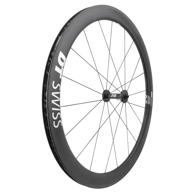 ARC 1400 DiCut 48 Front Wheel - 700 QR x 100mm Rim Brake Black - Bicycle Warehouse
