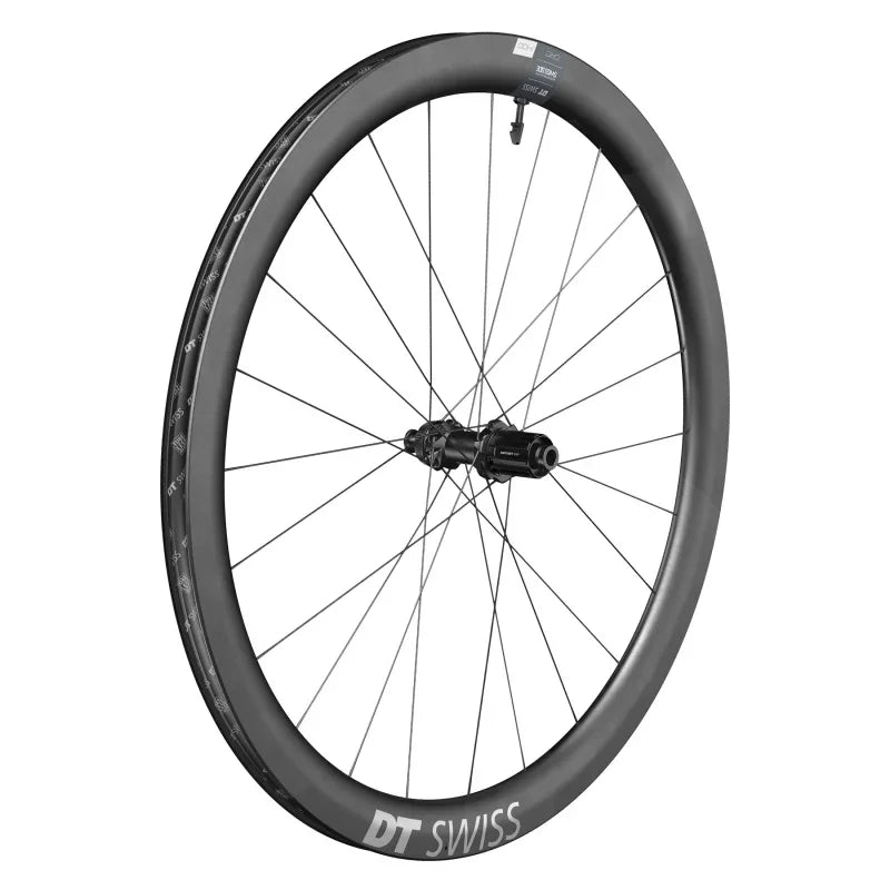 CRC 1400 Spline 45 Rear Wheel - 700 12 x 142mm Center-Lock HGR11 BLK - Bicycle Warehouse