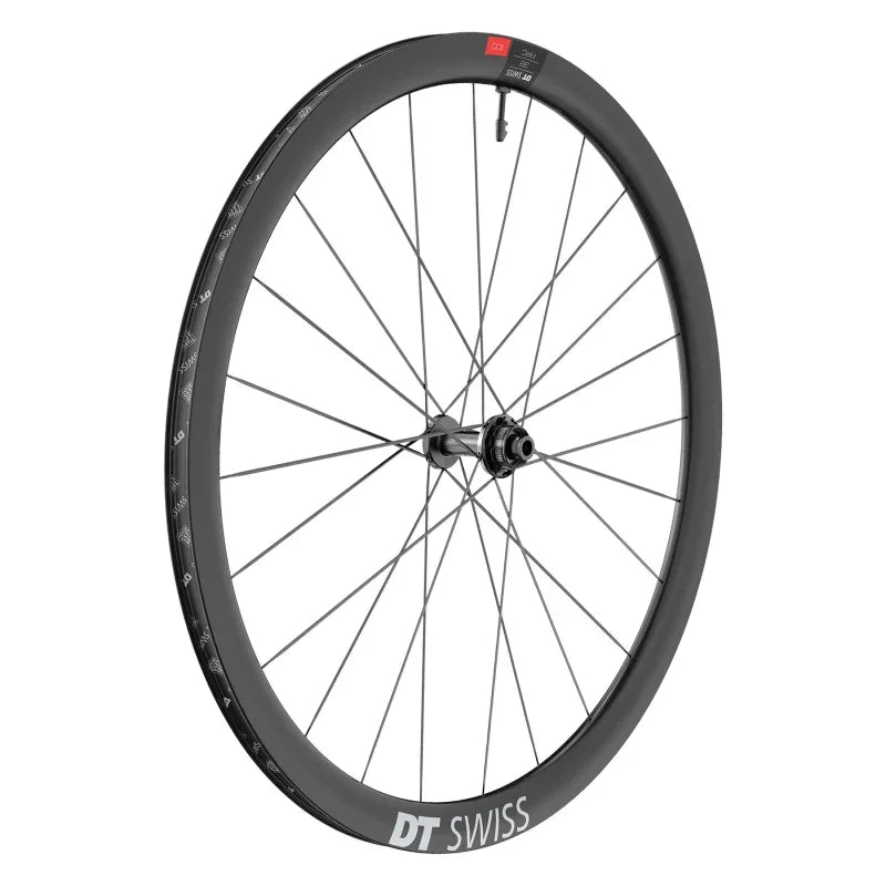 ARC 1100 DiCut 38 Front Wheel - 700 12 x 100mm Center-Lock Black - Bicycle Warehouse