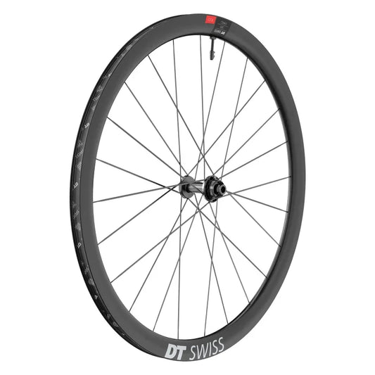 ARC 1100 DiCut 38 Front Wheel - 700 12 x 100mm Center-Lock Black - Bicycle Warehouse