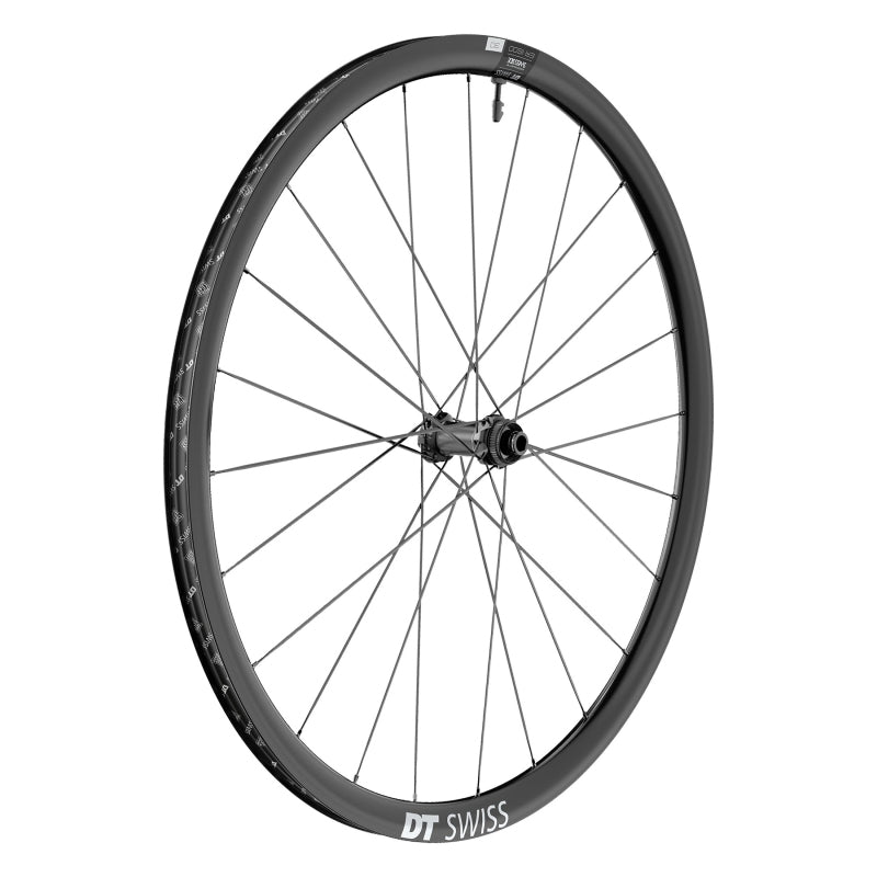 ER 1600 Spline 30 Front Wheel - 700 12 x 100mm Center-Lock Black - Bicycle Warehouse