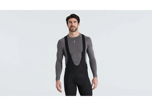 Specialized seamless baselayer ls men grey s/m - Bicycle Warehouse