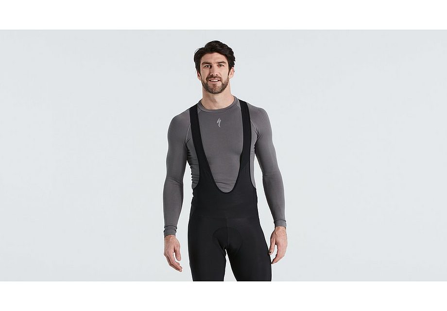 Specialized seamless baselayer ls men grey l/xl - Bicycle Warehouse
