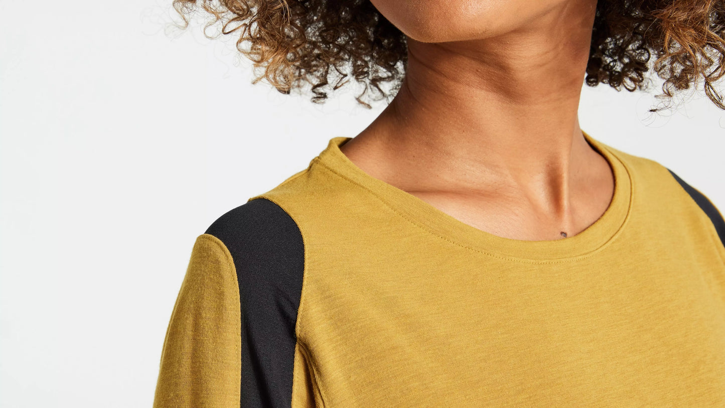 Women's Trail Long Sleeve Jersey - Gold