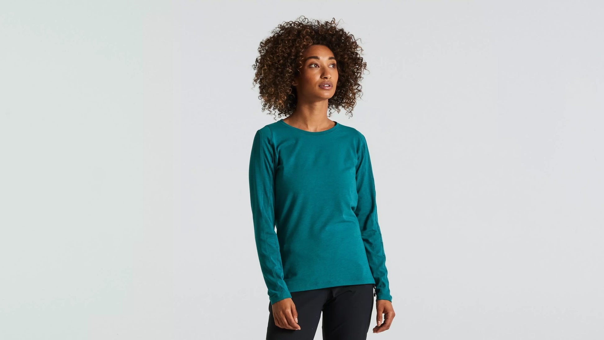 Specialized Women's Trail Long Sleeve Jersey - Tropical Teal - Bicycle Warehouse
