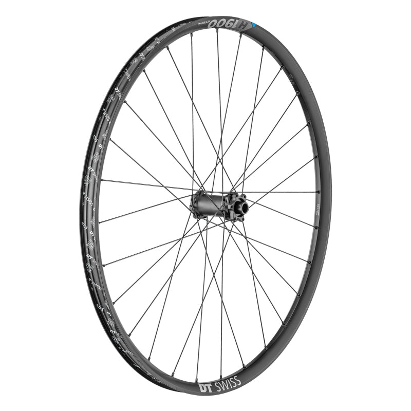 H 1900 Spline 30 Front Wheel - 29" 15 x 110mm 6-Bolt Black - Bicycle Warehouse