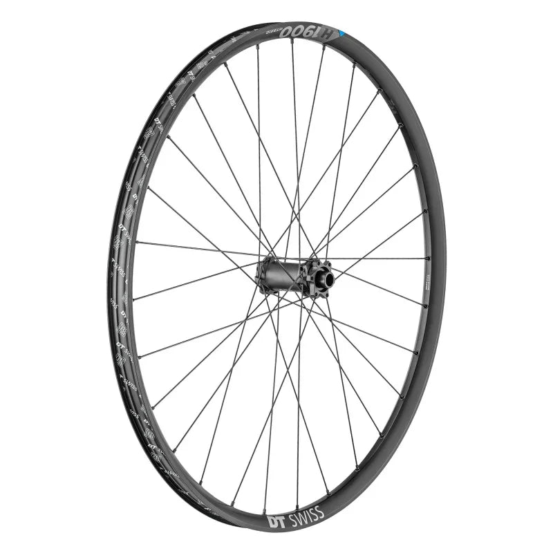 H 1900 Spline 30 Front Wheel - 29" 15 x 110mm 6-Bolt Black - Bicycle Warehouse