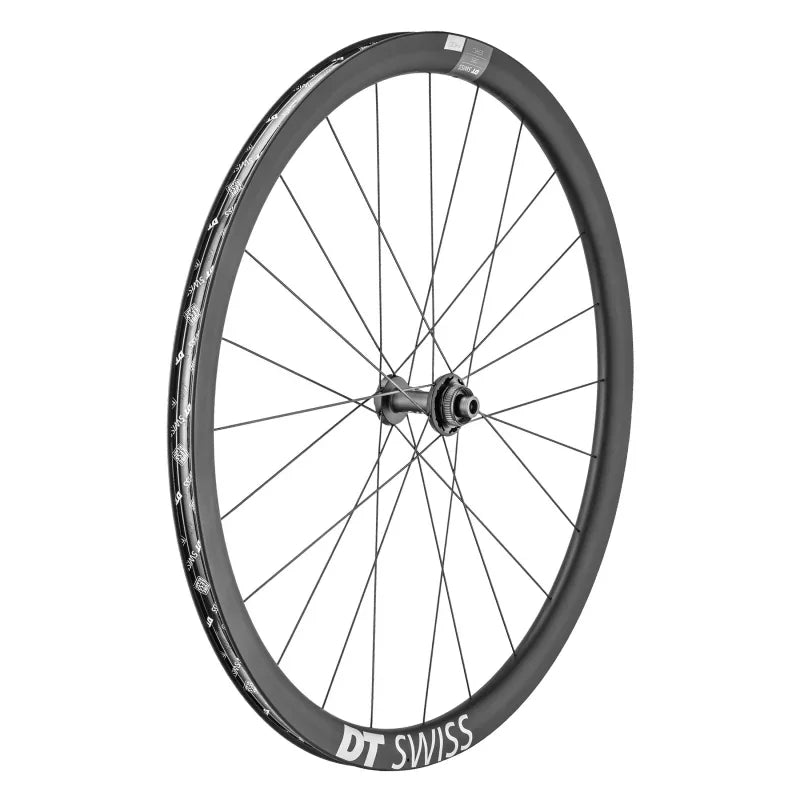 ERC 1400 DiCut 35 Front Wheel - 700c 12 x 100mm Center-Lock Black - Bicycle Warehouse