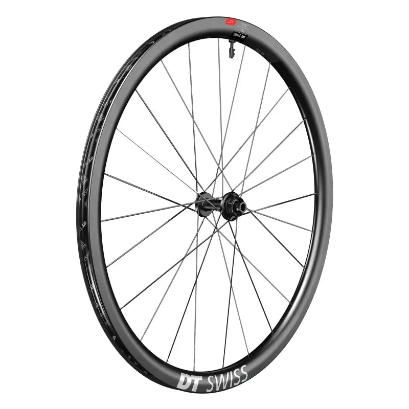 ERC 1100 DiCut 35 Front Wheel - 700 12 x 100mm Center-Lock Black - Bicycle Warehouse