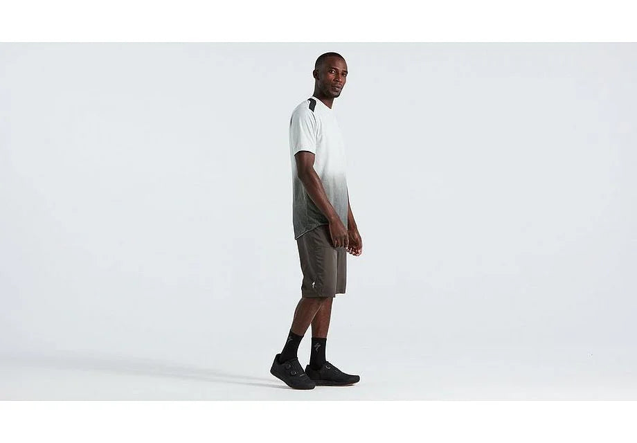 Specialized trail short w/liner men charcoal 44 - Bicycle Warehouse