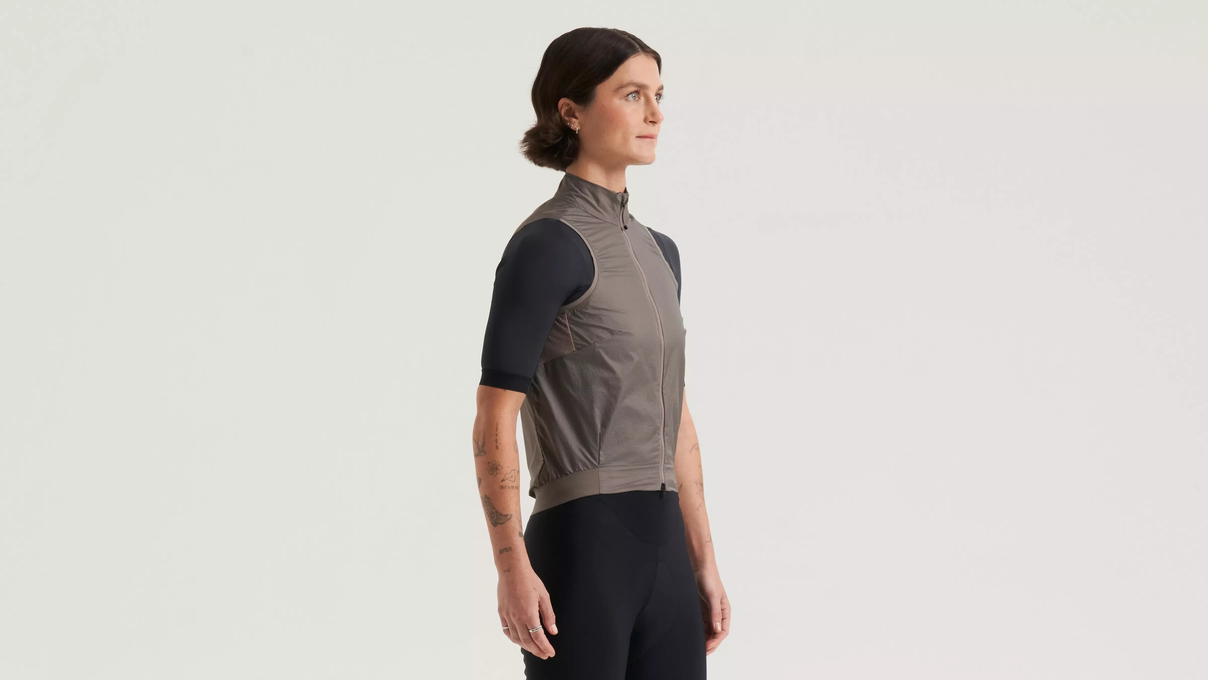 Specialized Women's Prime Wind Vest - Gunmetal - Bicycle Warehouse