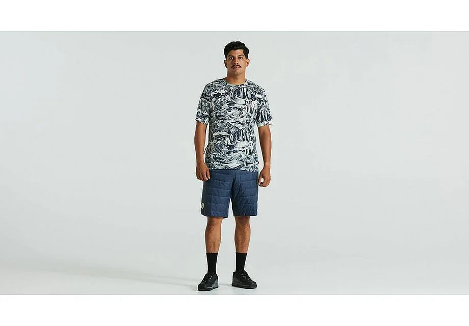Specialized s/f thermo short navy xl - Bicycle Warehouse