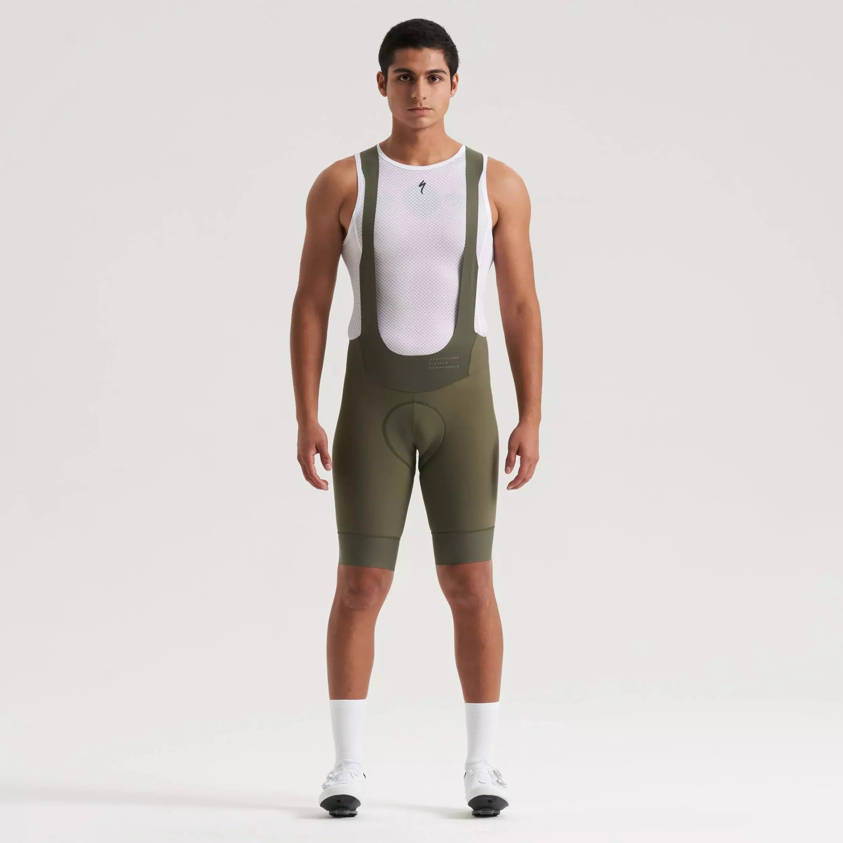 Specialized Men's Prime Bib Shorts - Oak Green - Bicycle Warehouse