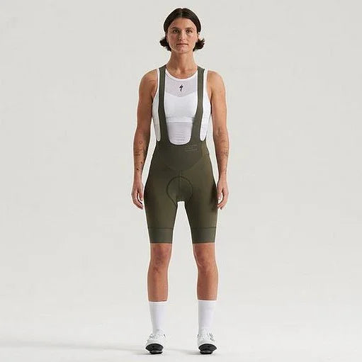 Specialized Prime Bib Short Wmn Oak Green Xxl - Bicycle Warehouse