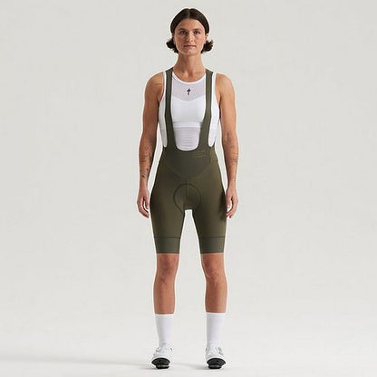 Specialized Prime Bib Short Wmn Oak Green Xxl - Bicycle Warehouse