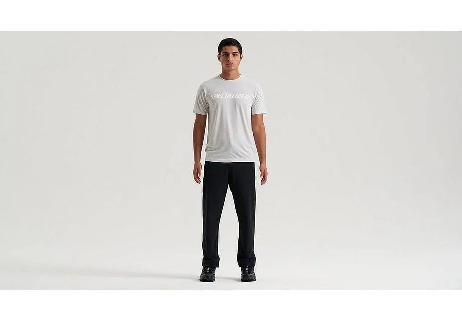 Specialized Wordmark Tee Ss Men Dove Grey Xl - Bicycle Warehouse