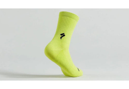 Specialized cotton tall sock hyper green xl - Bicycle Warehouse