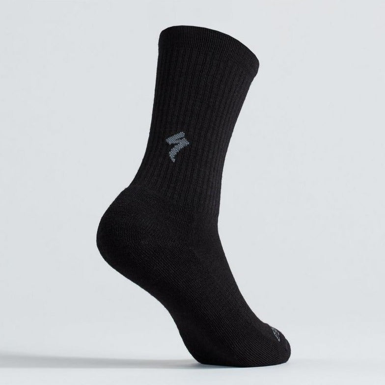 Specialized Merino Midweight Tall Socks - Socks - Bicycle Warehouse