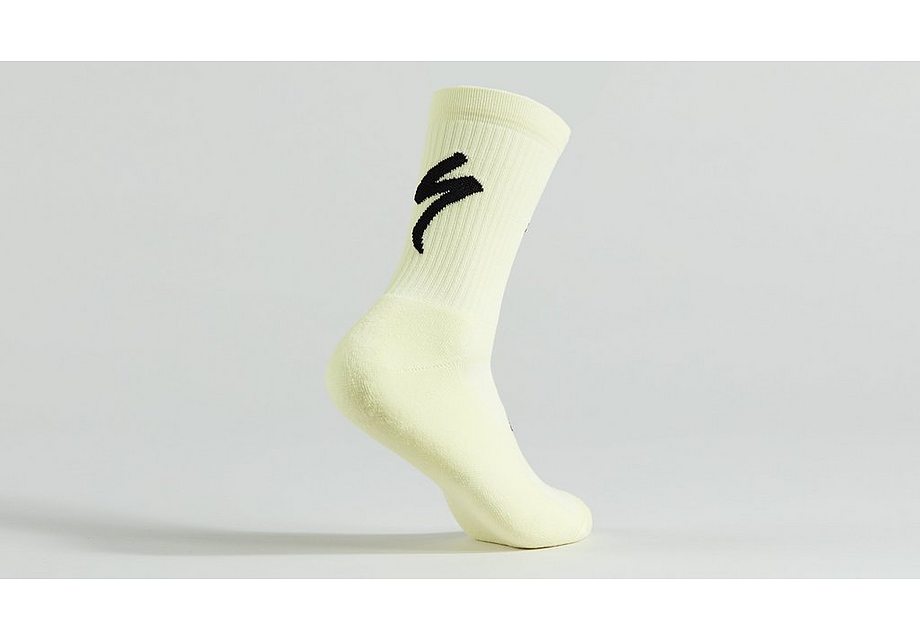 Specialized butter techno mtb tall logo sock butter m - Bicycle Warehouse