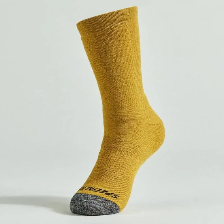 Specialized Merino Deep Winter Tall Logo Socks - Socks - Bicycle Warehouse