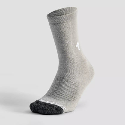 Specialized Merino Deep Winter Tall Socks - Heather Grey - Bicycle Warehouse