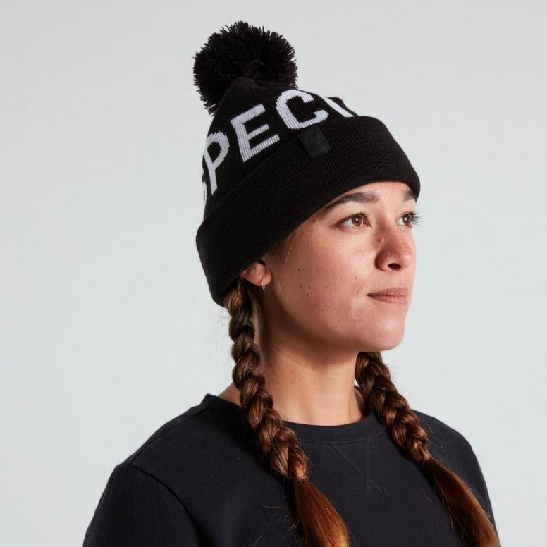 Specialized New Era Pom Specialized Beanie - Headwear - Bicycle Warehouse