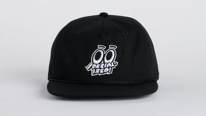 Eyes Graphic 5-Panel Cord Hat