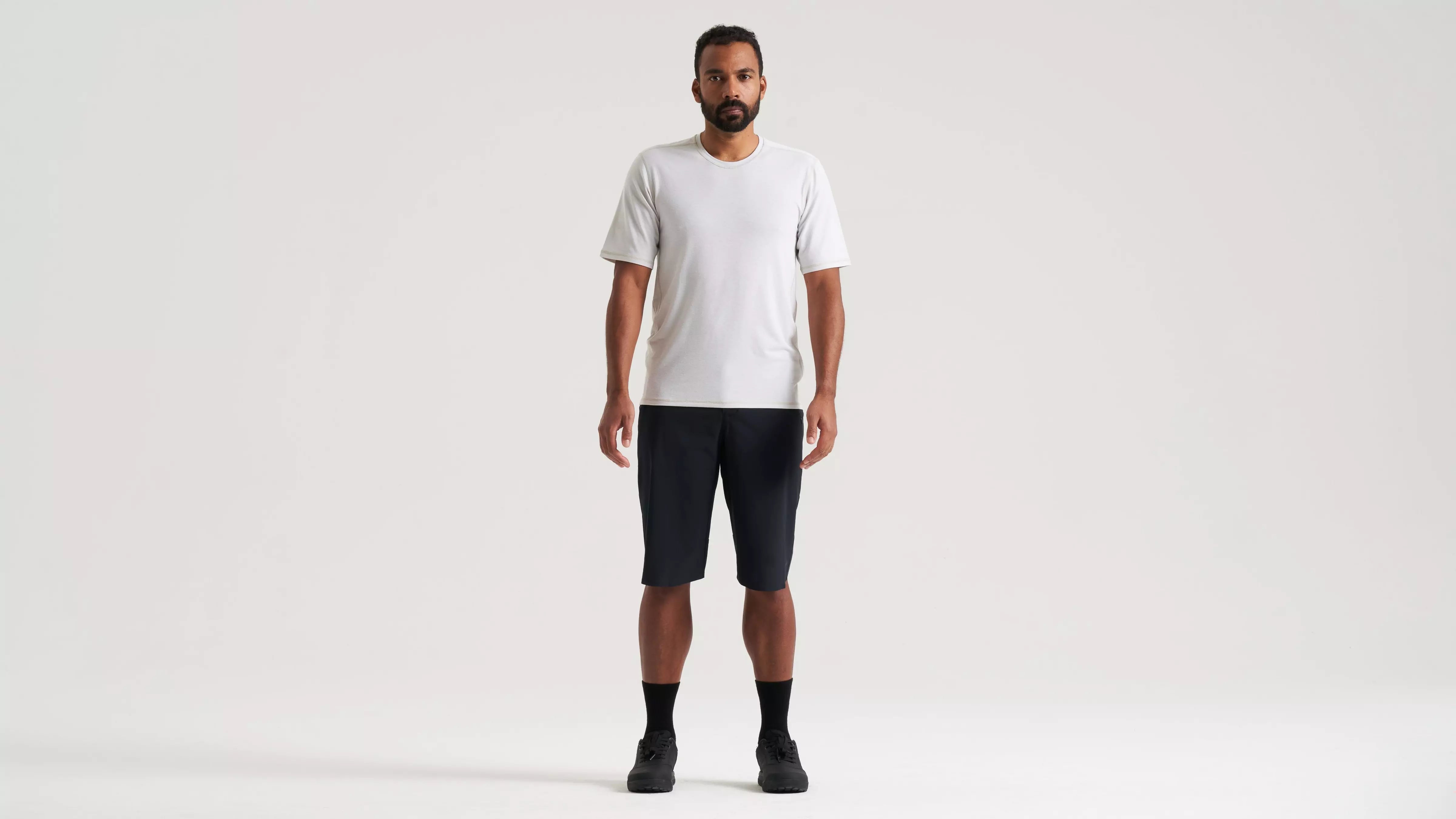 Specialized Men's Traction Short Sleeve Tee - Grey - Bicycle Warehouse