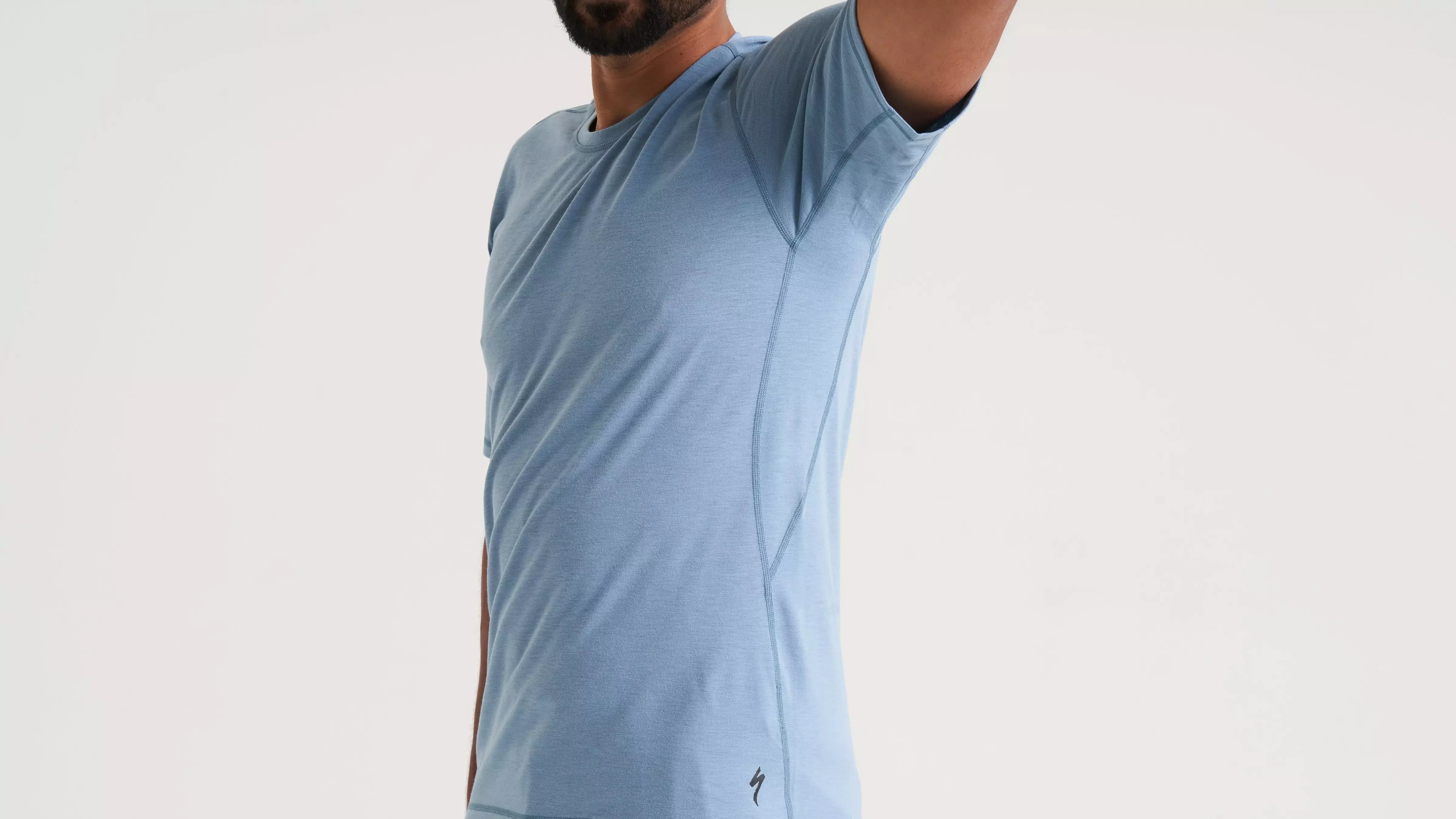 Specialized Men's Traction Short Sleeve Tee - Glacial - Bicycle Warehouse