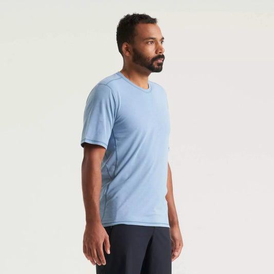 Specialized Men's Traction Short Sleeve Tee - Glacial - Bicycle Warehouse