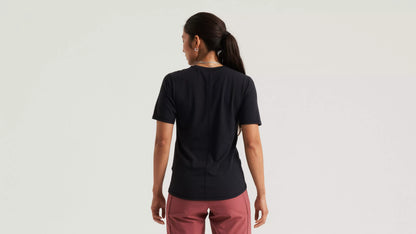 Women's Traction Short Sleeve Tee - Black