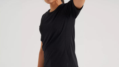 Women's Traction Short Sleeve Tee - Black