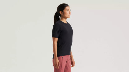 Women's Traction Short Sleeve Tee - Black