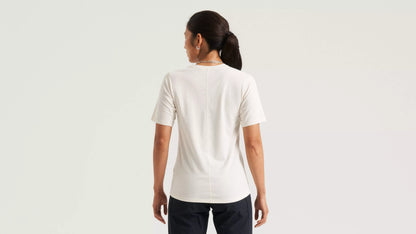 Women's Traction Tee - Birch White