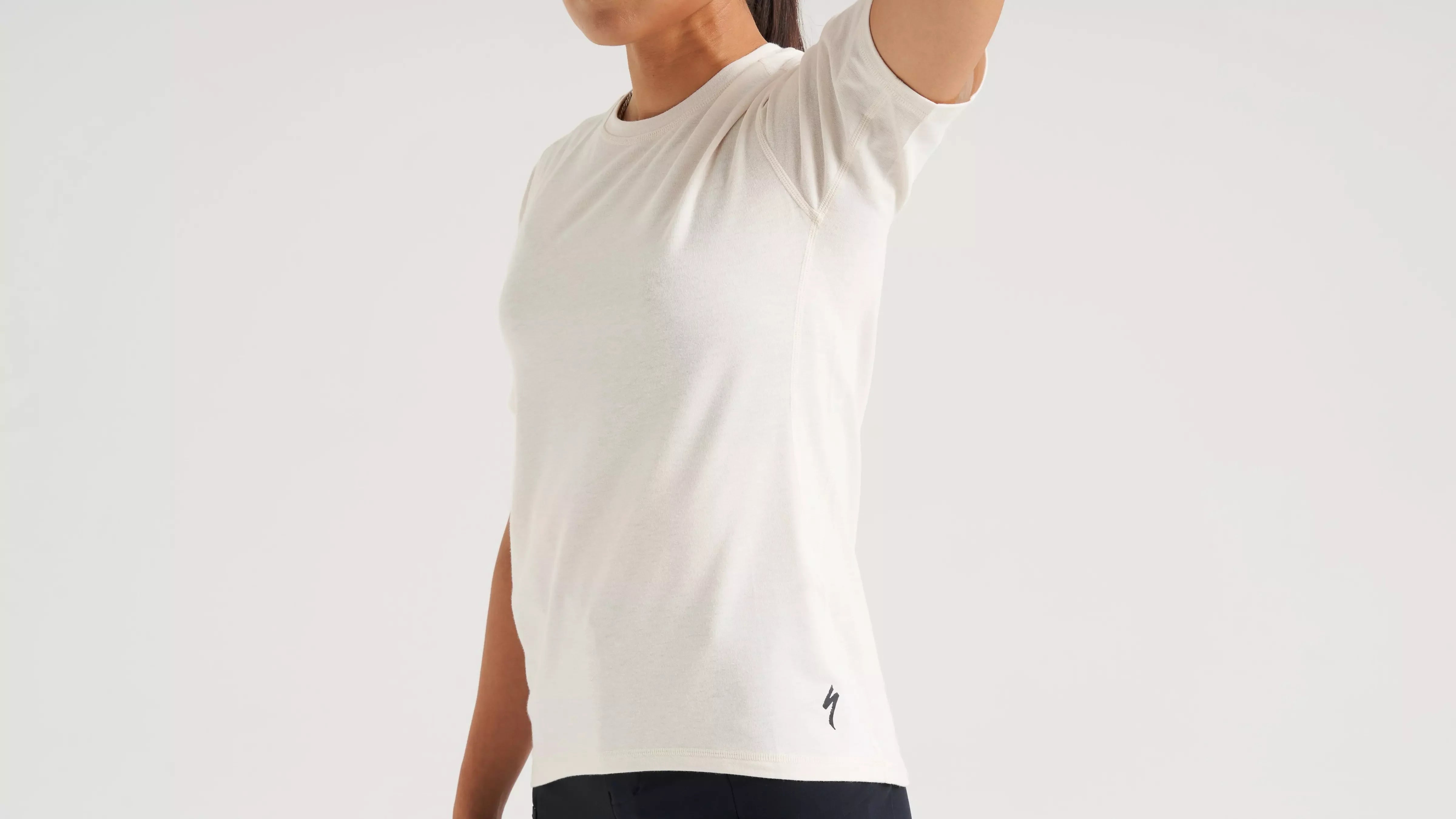 Specialized Women's Traction Tee - Birch White - Bicycle Warehouse