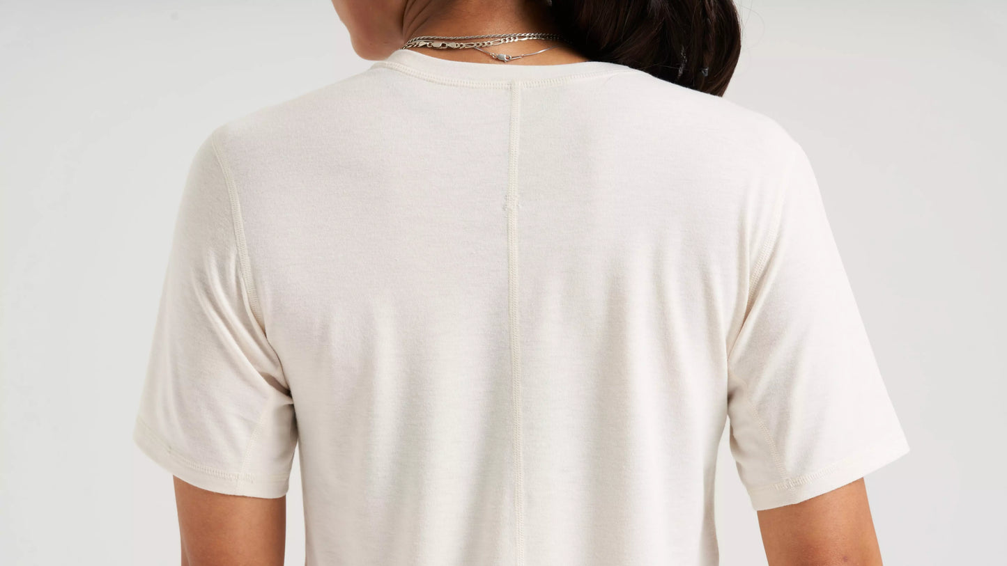 Women's Traction Tee - Birch White
