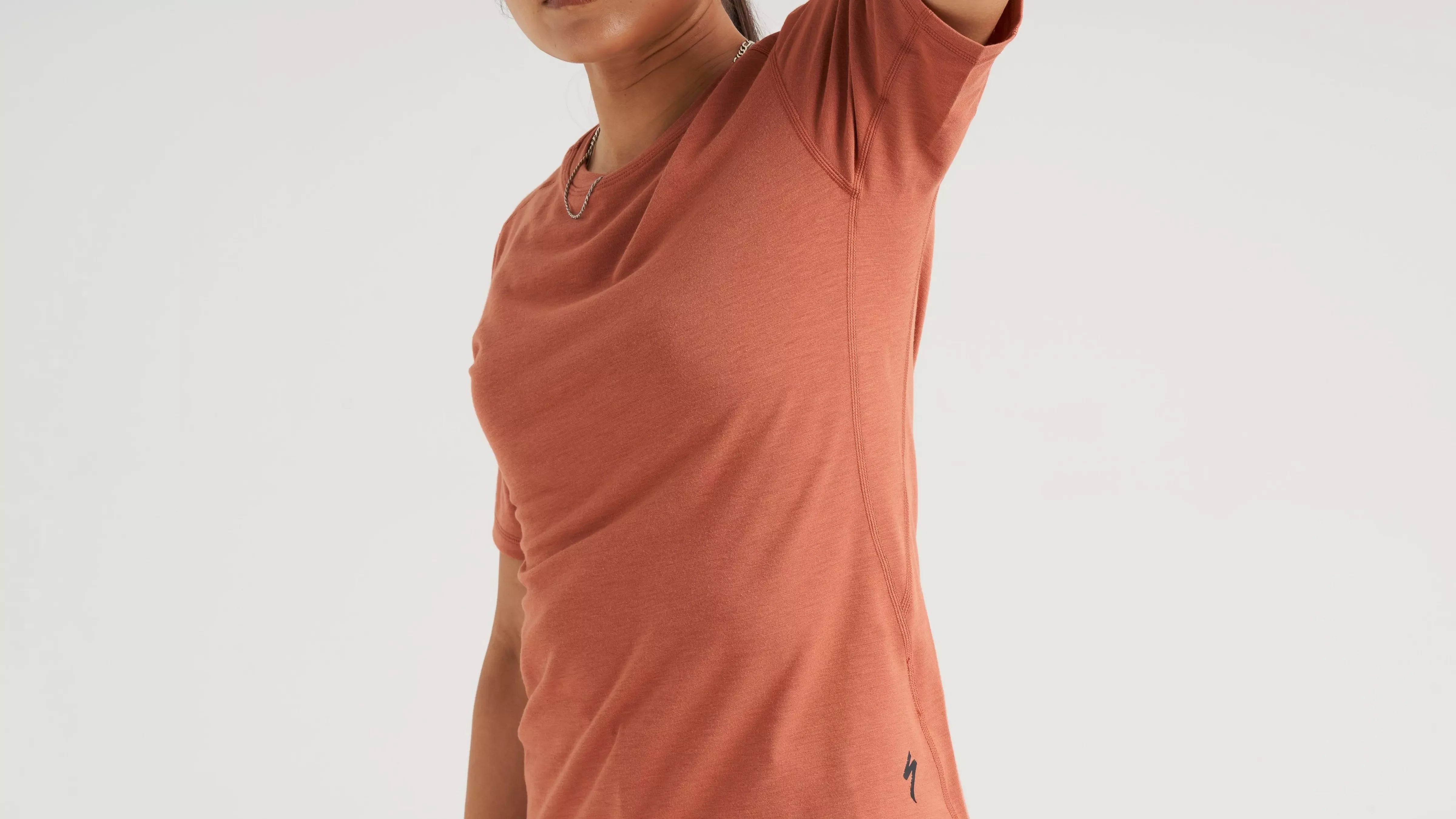 Specialized Women's Traction Short Sleeve Tee - Copper - Bicycle Warehouse