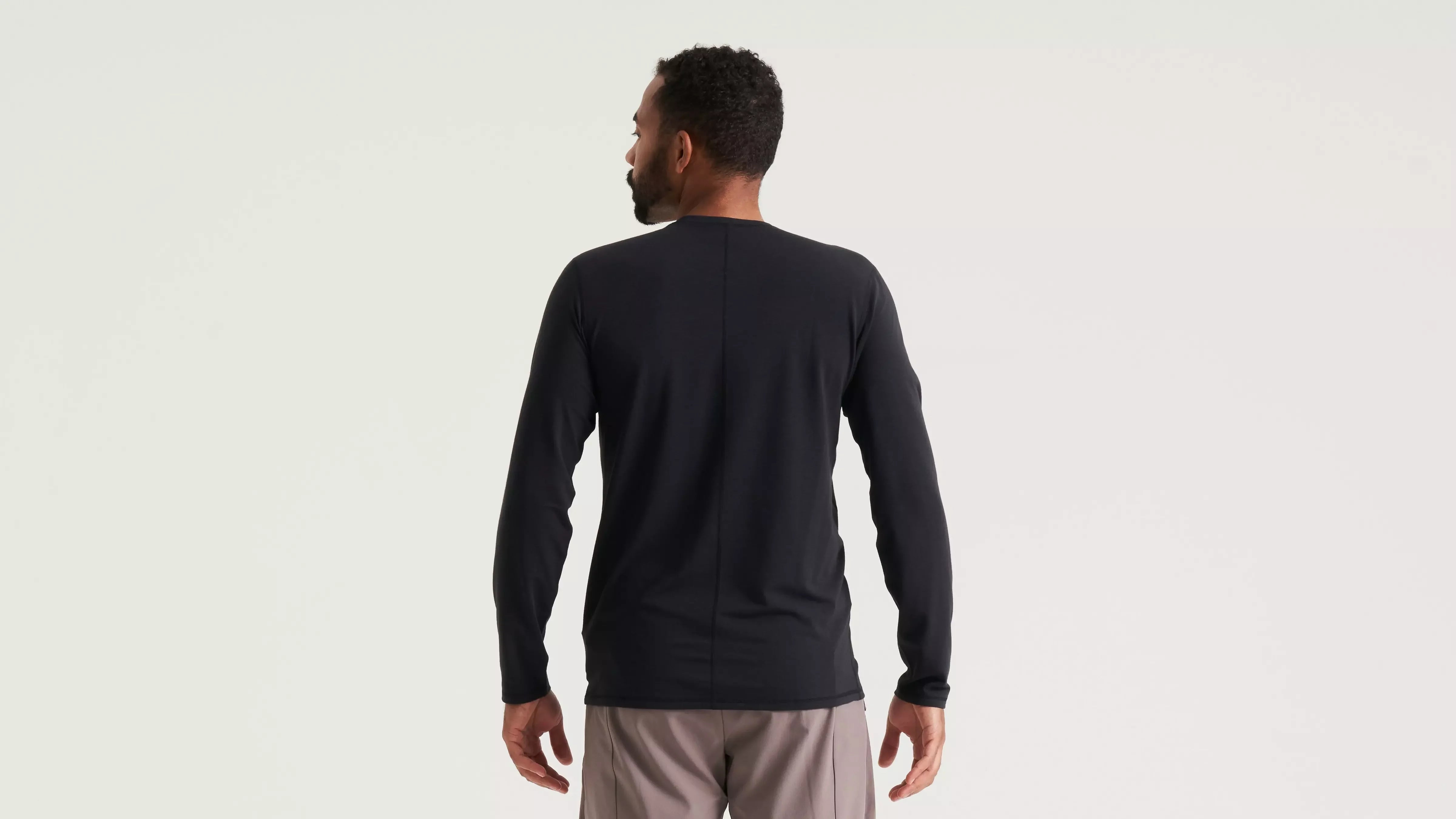 Specialized Men's Traction Long Sleeve Tee - Black - Bicycle Warehouse