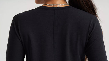 Women's Traction Long Sleeve Tee - Black