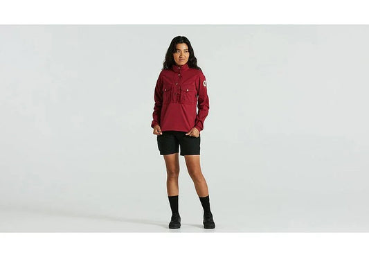 Specialized s/f räven anorak wmn jacket pomegranate red xl - Bicycle Warehouse