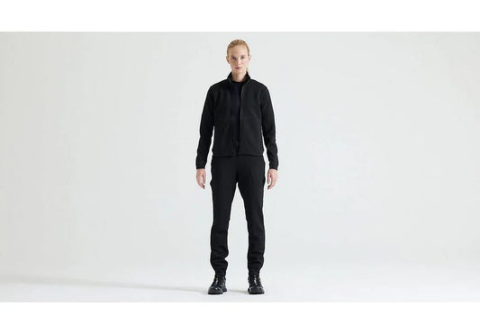 Specialized track jacket wmn black l - Bicycle Warehouse