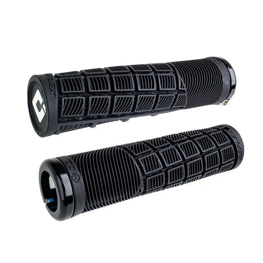 Reflex v2.1 Lock-On Grips - Black/Black - Bicycle Warehouse