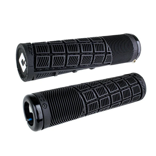 Reflex v2.1 XL Lock-On Grips - White/Black - Bicycle Warehouse