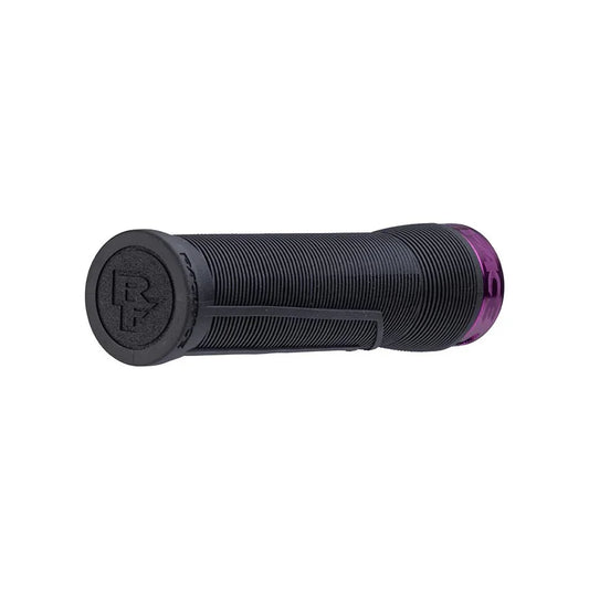 RaceFace Chester Grips - Lock-On Black/Purple 31mm - Bicycle Warehouse