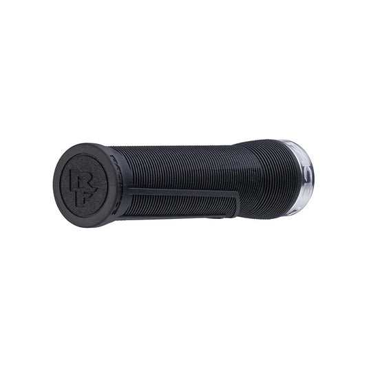 RaceFace Chester Grips - Lock-On Black/Silver 34mm - Bicycle Warehouse