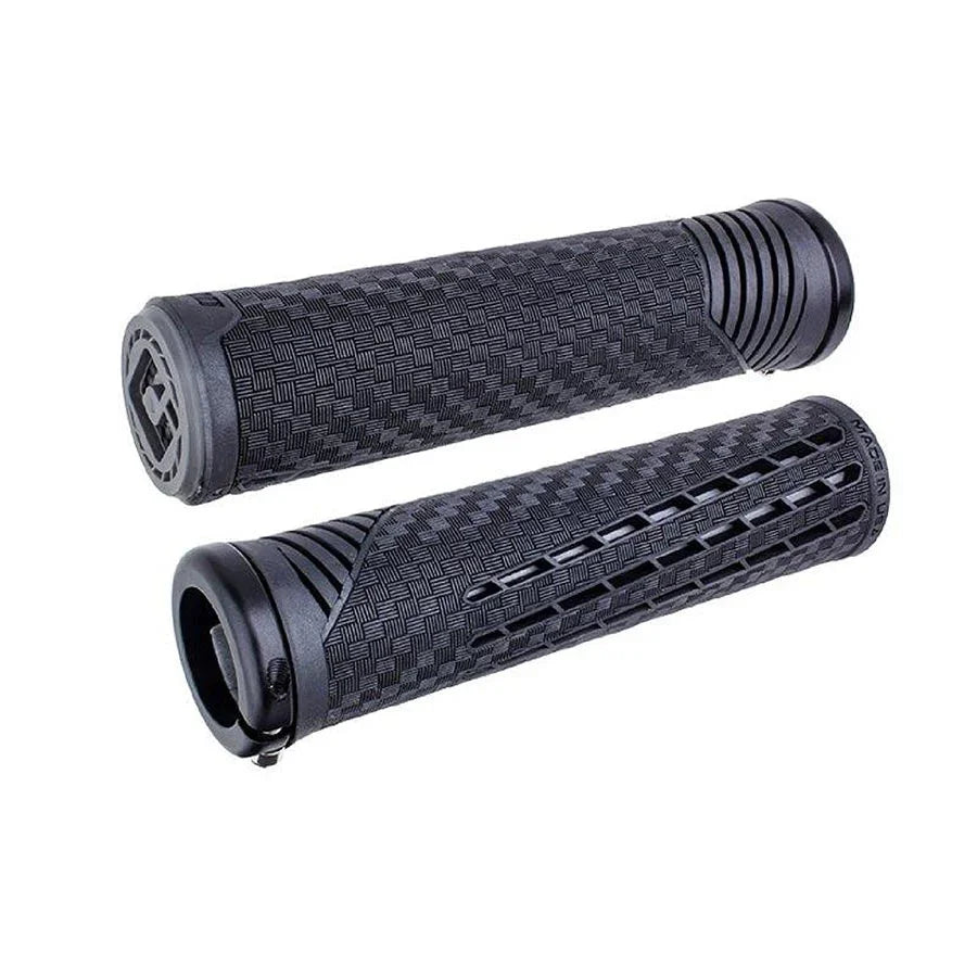 CF V2.1 Grips - Black/Gray/Black Lock-On - Bicycle Warehouse